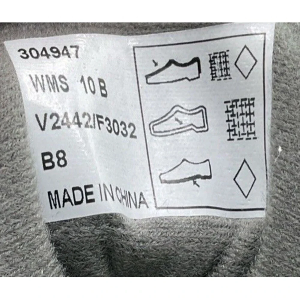 Lands' End women's White /black Hiking Athletic Shoes size 10B.NWOB - Picture 2 of 14